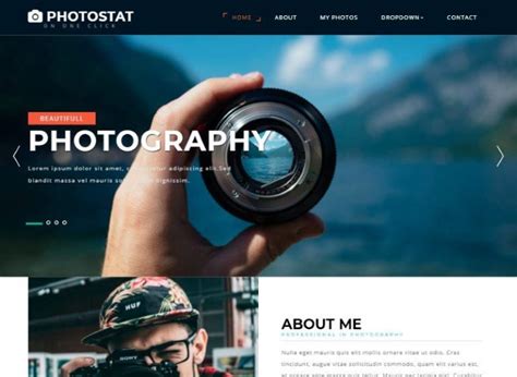 25+ Best Photography Website HTML Templates with Stunning Photo Gallery ...