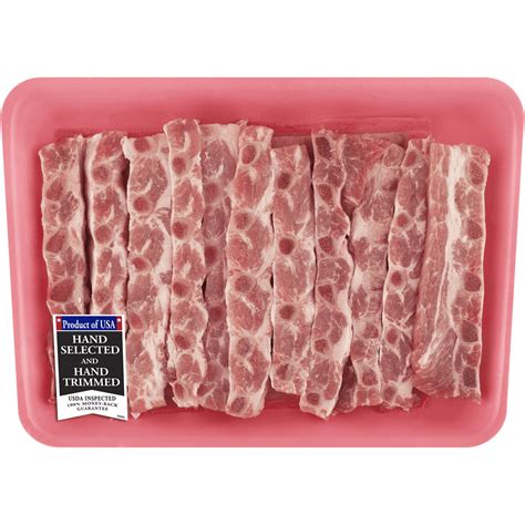 Pork Rib Tips Bone-In, 2.2 - 3.7 lb - Walmart.com - Walmart.com