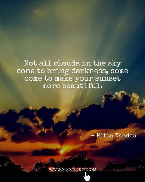 30 Quotes About Sky And Clouds For Inspiration - Succedict | Sunrise ...