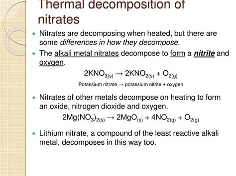 Lead Carbonate Equation For Thermal Decomposition at Kathleen Rosales blog