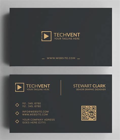 Black and Gold Business Card Templates | | Graphic Design Junction ...