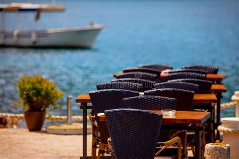 Coastal restaurant stock image. Image of cafe, coastal - 32987153