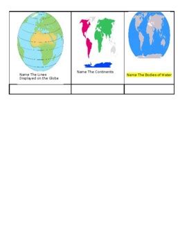 Geography Terms and Pictures by Hodiyah Helps | TPT