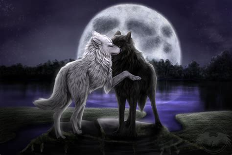 Anime Wolf Wallpaper - WallpaperSafari