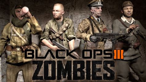 Black Ops 3 Zombies: NEW "BO3 ZOMBIES CHARACTERS" & "BO3 Zombies ...