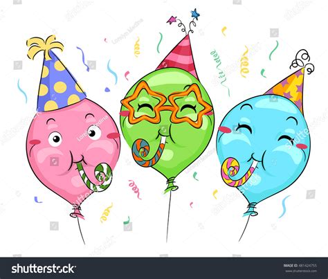 10,056 Birthday Balloons Clipart Images, Stock Photos & Vectors ...