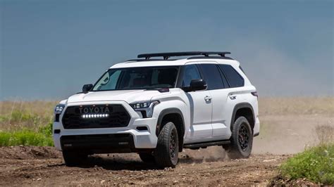 2023 Toyota Sequoia TRD Pro First Drive Review: Stiff Riff on the New ...