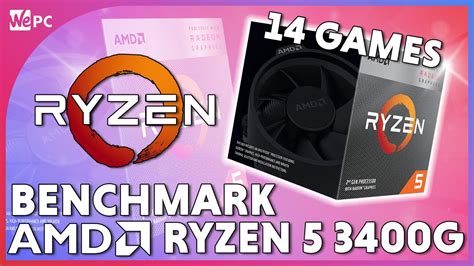 AMD Ryzen 5 3400G - Tested in 14 Games | Benchmark - YouTube