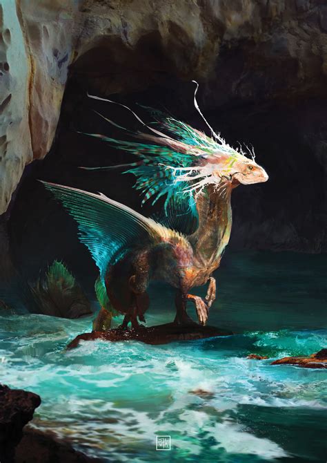 ArtStation - Water Dragon