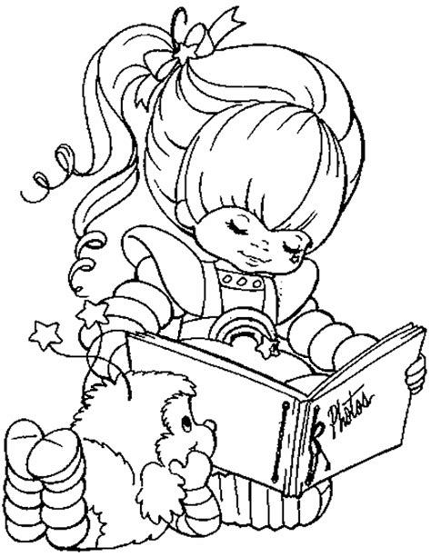 Rainbow Brite Coloring Pages - Coloring Home