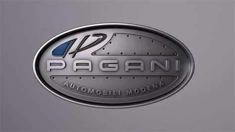 3D model Emblem Pagani logo VR / AR / low-poly | CGTrader