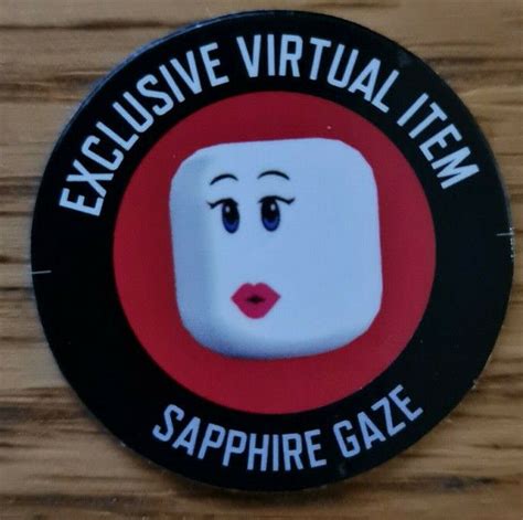 Roblox SAPPHIRE GAZE exclusive virtual RARE | Grelly België