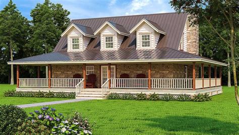 Plan 3027D: Wonderful Wrap-Around Porch in 2024 | Porch house plans ...