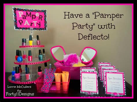 Forty11 Designs: DIY Spa Party!