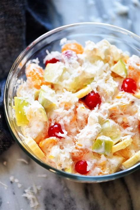 Creamy Fruit Salad | Fruit salad recipes, Creamy fruit salads, Fruit ...