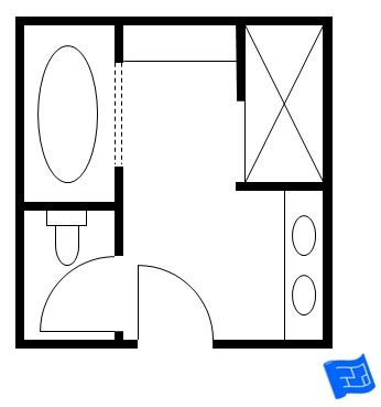 Master Bath Floor Plans No Tub | Review Home Co