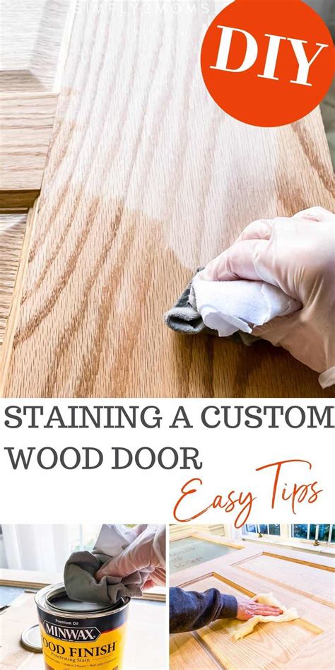 The Best Way to Stain a Custom Wood Door – Simply2moms