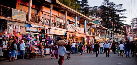 Mall Road Shimla - Super Himachal