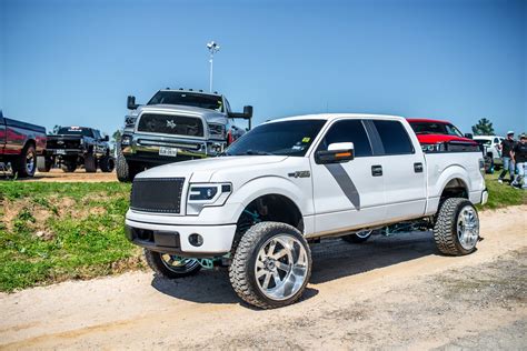 Fully Customized Ford F150 With White Custom LED Headlights and Fuel ...