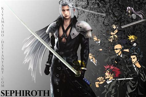 Crisis Core--Sephiroth by Kiyamasho on DeviantArt