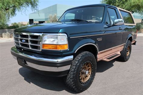 12k-Mile 1994 Ford Bronco Eddie Bauer 4x4 for sale on BaT Auctions ...