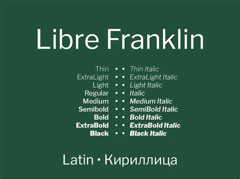 libre franklin font download - bracosdelpasteur