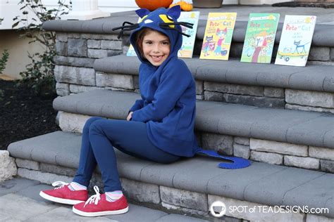 Pete the Cat Halloween Costume - Spot of Tea Designs