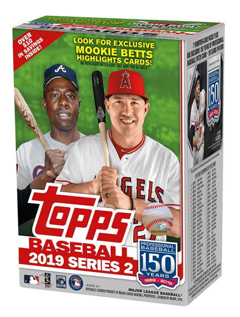 2019 Topps Series 2 Baseball Relic Box- Walmart Exclusive- Over 100 ...