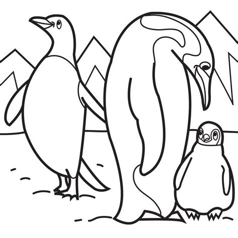 Penguin Color Page | Animal Coloring Pages | Kids Coloring Pages ...