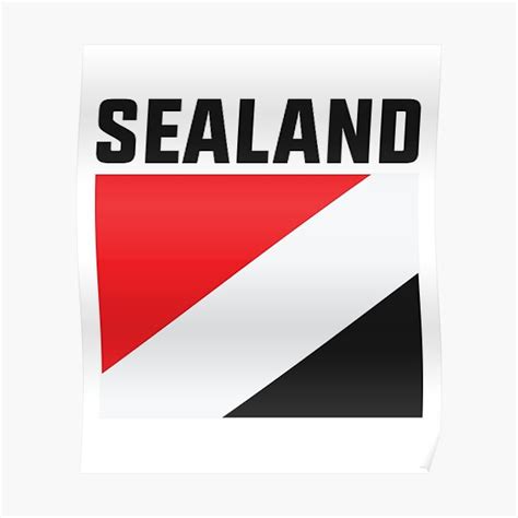 "sealand flag, the sealand flag" Poster for Sale by davinccidz | Redbubble