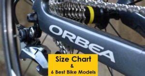 Orbea Size Chart/Guide By Height + 6 Popular Bike Models