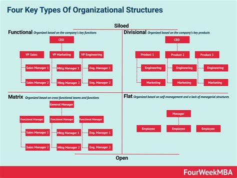 Different Types Organizational Structure - Image to u