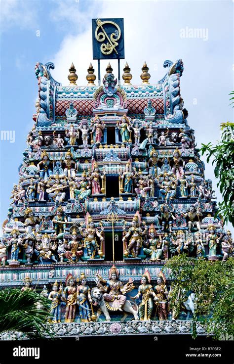 Sri Veeramakaliamman Temple Little India Singapore Stock Photo - Alamy