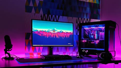 LED strips completely change the mood of the setup : r/battlestations