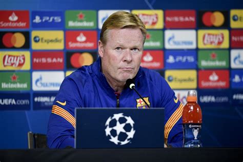 FC Barcelona Coach Koeman Speaks On Setien Messi Comments, Dynamo Kiev ...