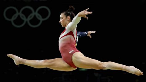 Aly Raisman Gymnastics Balance Beam | Video | POPSUGAR Fitness