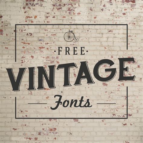 14 Vintage Advertising Fonts Images - Retro Vintage Fonts Free, Retro ...