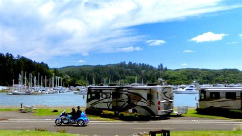 Camping • Winchester Bay RV Resort at Salmon Harbor Marina