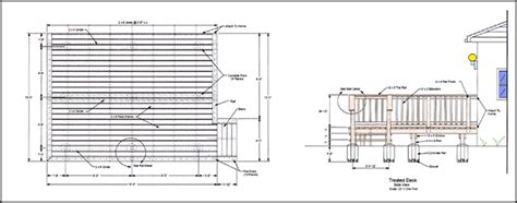 Deck Drawings For Permit Software | EASY DRAWING STEP