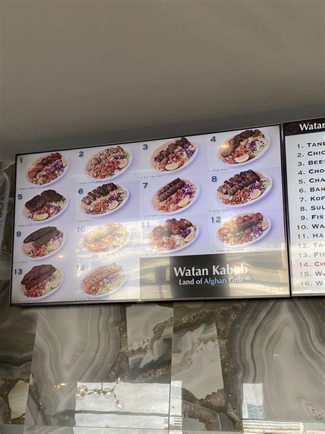 Menu at Watan Kabob - Financial Drive restaurant, Mississauga ...