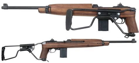 Auto Ordnance - M1 Carbine Paratrooper 18in 30 Carbine Parkerized 15 ...