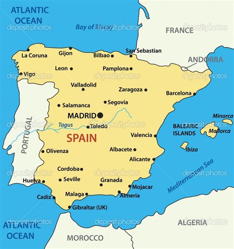 Map Of Southern Spain Coast