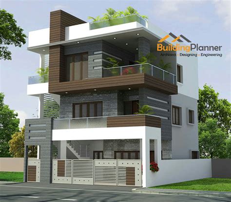 3d House Elevation All Architectural Designing: 3d House Front ...