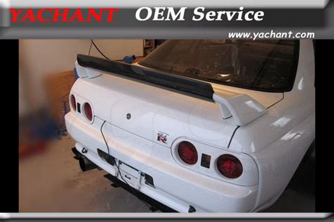 Car-Styling Carbon Fiber FRP Rear Wing Fit For 89-94 Skyline R32 GTR ...