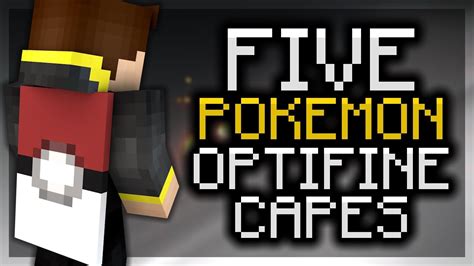 5 POKEMON Optifine Cape Designs - Minecraft Optifine Capes | FunnyDog.TV