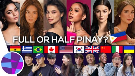 Half White Half Filipino Celebrities