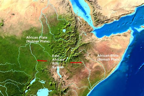 Great Rift Valley: Divergence of Continental Plates - A Learning Family