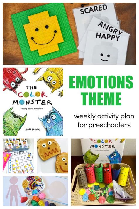 The Color Monster Activities for Preschoolers and Toddlers