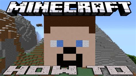 Steve Head Minecraft Pixel Art