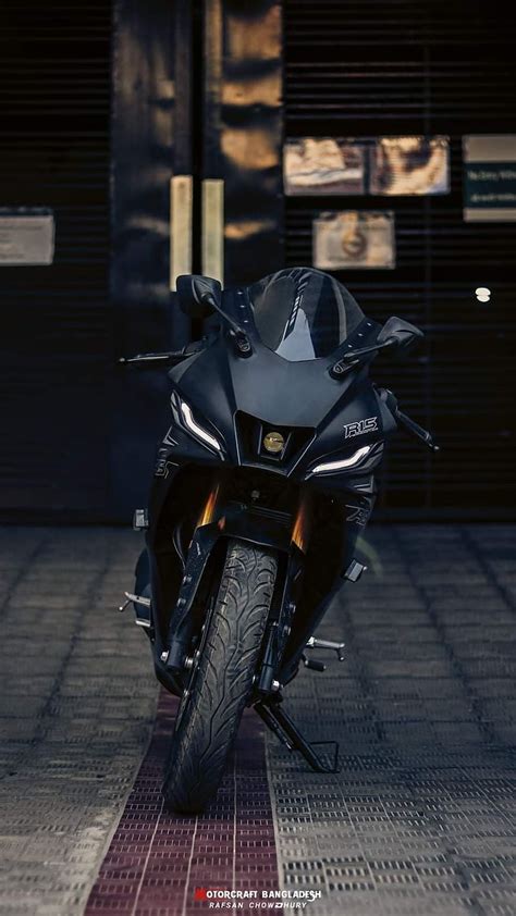 R15 Ke, Matte Black, bike, yamaha, HD phone wallpaper | Peakpx